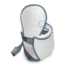 Manito 孩童涼感網狀臀墊揹帶, 黃色三角形款, 1個