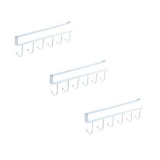 ANTS 廚具多功能水槽衣架, 白色的, 3片