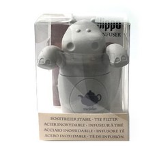 Darjeelian 河馬泡茶器, 1個, 炭灰色