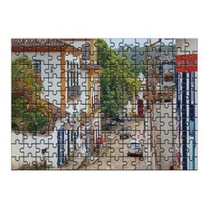 다모아 시험관 직소퍼즐, 150피스, 브라질의한적한도시, 1개