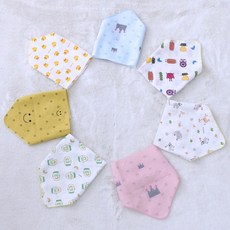 BeBeOne 印花棉紗圍兜 7款