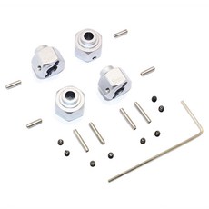 RC5158 AXIAL Racing SMT10 鋁合金輪轂六角 + 2mm 4p 組, GS, 1套