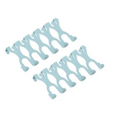 ANTS 人形掛鉤, 藍色, 10片