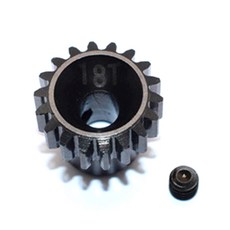 GPM Steel 45 Pinion Gear 32 Pitch 18T RC기어, BK, 1세트
