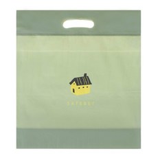 슈퍼식스 먼지 커버 가방보관 봉투 소형 그린하우스, 1개