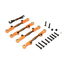 GPM Spring Steel Completed Anti Thread Tie Rod w / ALUMINIUM Ends 5p Set, OR, 1세트