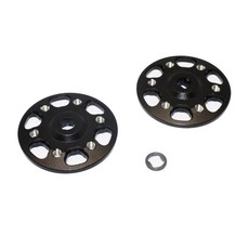 GPM ALUMINIUM SPUR GEAR ADAPTER 2p 세트, BK, 1세트