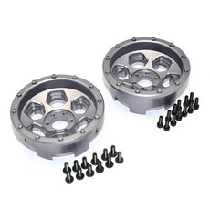 GPM ALUMINIUM前後2.2輪子表面珠鎖 6孔 2入, GS, 1套