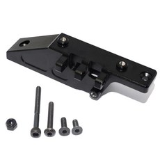 GPM鋁製後軸支架RC軸, BK, 1套