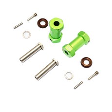 鋁合金六角輪座 寬25mm 專用 4mm/5mm 輪軸配件, G, 1套