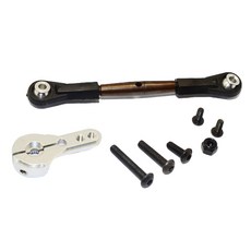 GPM SPRING鋼製防螺紋方向盤轉向桿 鋁製伺服器轉向桿 23T螺紋軸組, S, 1套