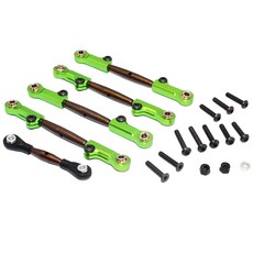 GPM Spring Steel Completed Anti Thread Tie Rod w ALUMINIUM Ends 5p RC커넥팅로드, G, 1세트