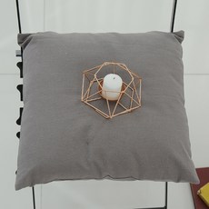 簡約素色靠墊套, 馬麥森木炭