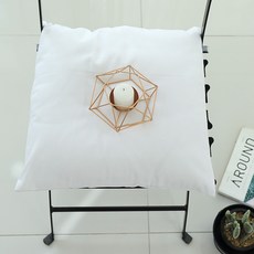 簡約素色靠墊套, 洛爾洛爾白