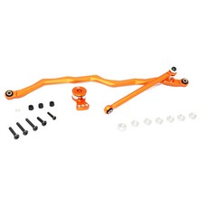 GPM ALUMINIUM STEERING LINK & HI-TORQUE SERVO SAVER, OR, 1세트