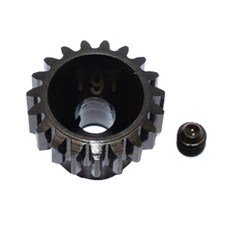 GPM Steel 45 Pinion Gear 32 Pitch 19T RC기어 RC4700, BK, 1세트
