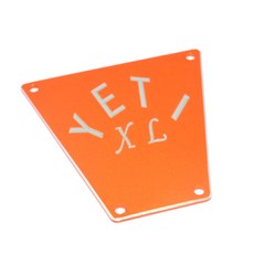 GPM ALUMINIUM FRONT BUMPER PLATE, OR, 1개