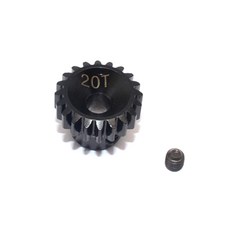 GPM STEEL 45 Pinion Gear 32 Pitch 20T, BK, 1세트