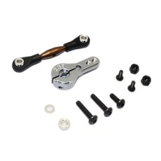 GPM Steel Anti Thread Tie Rod With ALUMINIUM Servo Horn For 23T Spline Output Shaft RC서보혼, GS, 1세트