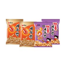새우깡 90g x 2p + 새우깡 깐풍 80g x 2p, 1세트
