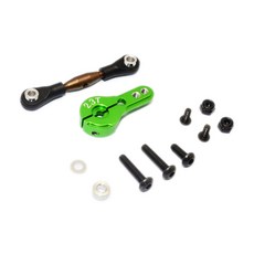 GPM Steel防螺紋推桿帶鋁合金伺服器臂 23T螺紋輸出軸RC伺服器軸, G, 1套