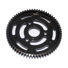 GPM Steel 45 Spur Gear 32 Pitch 65T RC기어, BK, 1개