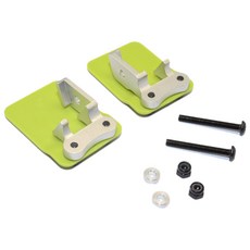 GPM鋁+塑膠後軸保護器支架 左&右 2入組, S, 1套