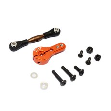 GPM Steel Anti Thread Tie Rod With ALUMINIUM Servo Horn For 23T Spline Output Shaft RC서보혼, OR, 1세트