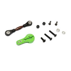 GPM Steel Anti Thread Tie Rod With ALUMINIUM Servo Horn For 25T Spline Output Shaft RC서보혼, G, 1세트