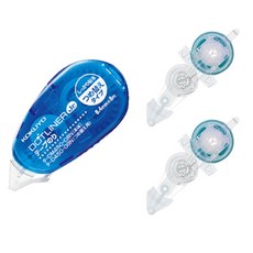 고쿠요 주니어 풀테이프 + 리필 2p 세트, 혼합 색상, 1세트