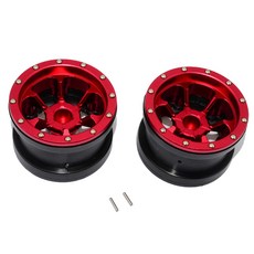 GPM鋁製6孔珠鎖輪轂與尼龍輪框 2.2胎1PR RC車輪, R, 1套