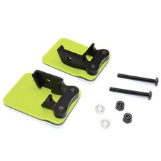 GPM鋁+塑膠後軸保護器支架 左&右 2入組, BK, 1套