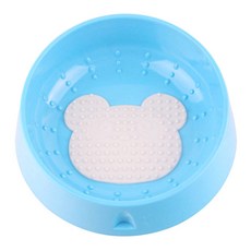 ZEZEPET 粉彩熊寵物碗, Y102PDDD008, 1個