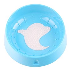 제제펫 파스텔돌핀 반려견 식기, Y102PDDD003, 1개