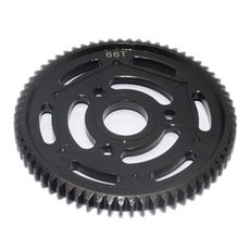 GPM Steel 45 Spur Gear 32 Pitch 66T AX31065 RC기어, BK, 1개