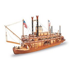 ArtesaniaLatina複製品1/80密西西比號木帆船木質製作模型 ATS205053, 1個