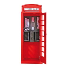 ArtesaniaLatina複製品倫敦電話亭木質模型 ATS203202, 混色