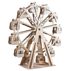 ArtesaniaLatina複製品Big Wheel大型摩天輪木質製作模型 ATS302127, 單色