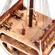 ArtesaniaLatina複製品1/50舊金山號木帆船木質模型 ATS204032, 1個