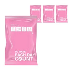 Young green 衣物真空壓縮袋 粉色, 1張, 4個