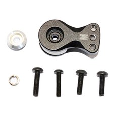 GPM ALUMINIUM Hi Torque Servo Saver For 25T Spline Output Shaft M 1Pc 세트, BK, 1세트