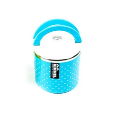 HIMMEL 保溫保冷飯盒1段, 藍色, 1個