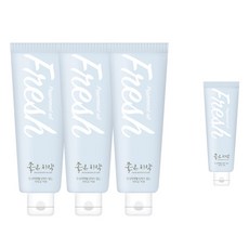 牙膏 3入+旅行用牙膏, 1套