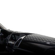 VIP 豪華壓紋皮革儀表板遮陽墊 黑色, Hyundai Kona