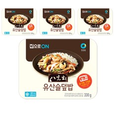 청정원 집으로ON 팔선생 유산슬 덮밥 (냉동), 330g, 4개