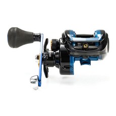 Abu Garcia Blue Max 3 PUNA捲線器 左手把, 單品, 黑色+藍色