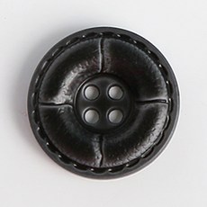 HR大號球形四孔鈕扣 21mm, 混合顏色, 12入