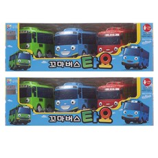 타요 타요버스 A 3p x 2세트, 혼합 색상