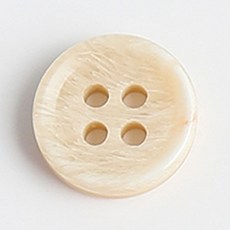 HR大鈕扣 基本款鈕扣 11mm, 混合顏色, 12入