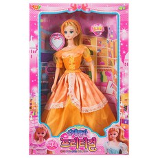 토이앤토이 신데렐라 프리티걸 투피스 마론인형, 혼합 색상, 1개